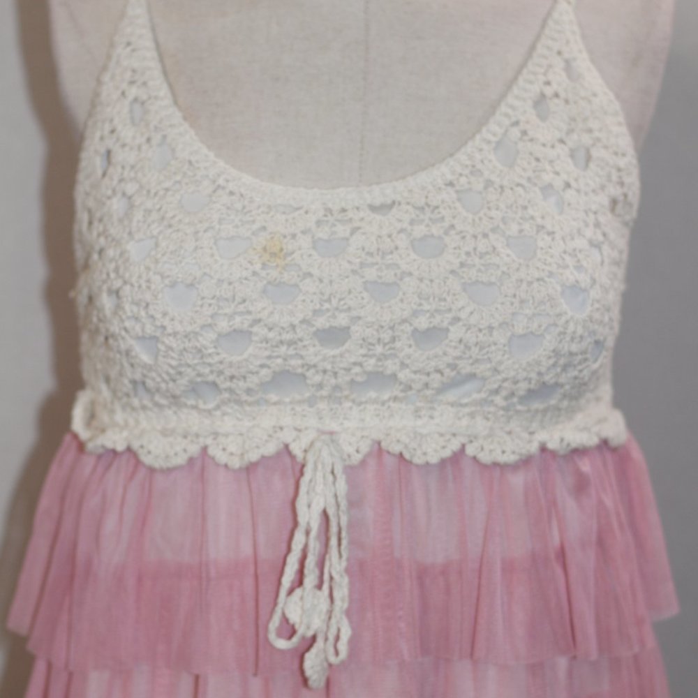Pink Ruffle Dress - Picture 2 of 12